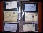 1772-1930, Ensemble de lettres en 13 classeurs de différentes