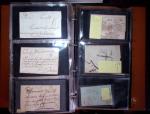 1772-1930, Ensemble de lettres en 13 classeurs de différentes