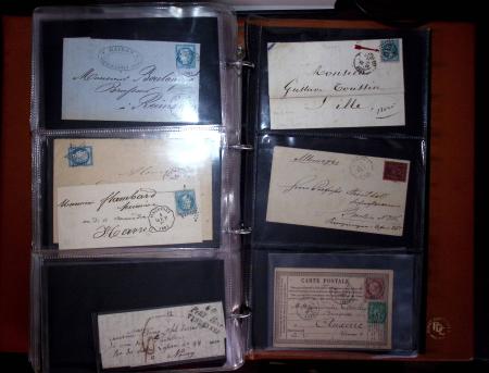 1772-1930, Ensemble de lettres en 13 classeurs de différentes