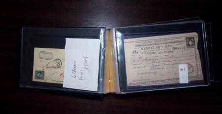 1772-1930, Ensemble de lettres en 13 classeurs de différentes