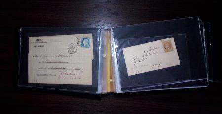 1772-1930, Ensemble de lettres en 13 classeurs de différentes