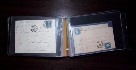1772-1930, Ensemble de lettres en 13 classeurs de différentes