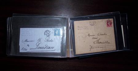 1772-1930, Ensemble de lettres en 13 classeurs de différentes