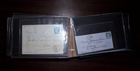 1772-1930, Ensemble de lettres en 13 classeurs de différentes