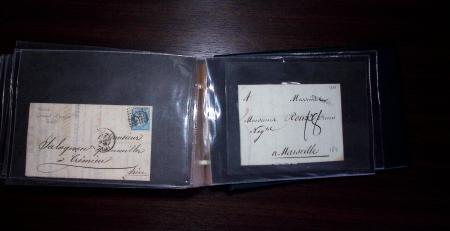 1772-1930, Ensemble de lettres en 13 classeurs de différentes