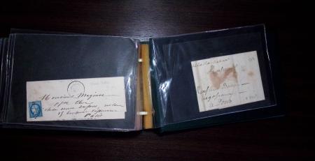 1772-1930, Ensemble de lettres en 13 classeurs de différentes