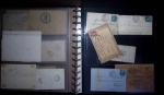 1772-1930, Ensemble de lettres en 13 classeurs de différentes