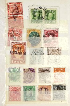 1849-1940, All-world selection in 13 small stockbooks,