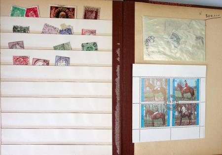 1849-1940, All-world selection in 13 small stockbooks,