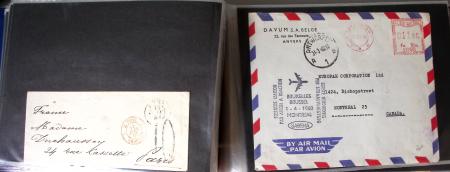 1838-1940, Box with a selection of covers, noted useful