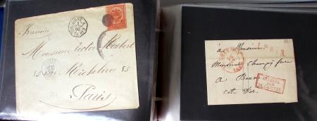 1838-1940, Box with a selection of covers, noted useful
