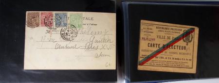 1838-1940, Box with a selection of covers, noted useful