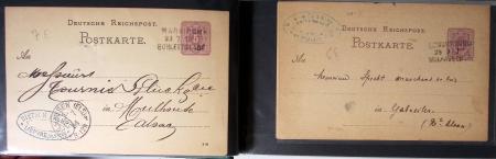 1838-1940, Box with a selection of covers, noted useful