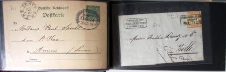 1838-1940, Box with a selection of covers, noted useful