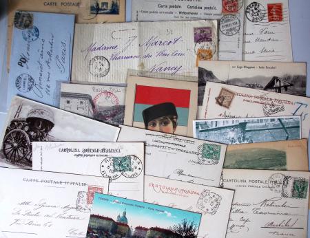 1838-1940, Box with a selection of covers, noted useful