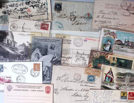 1838-1940, Box with a selection of covers, noted useful