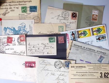 1838-1940, Box with a selection of covers, noted useful