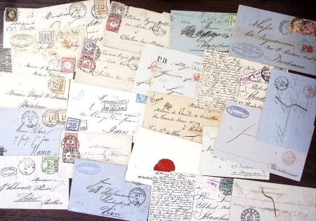 1750-1950, Environ 500 lettres majoritairement d'Alsace-Lorraine
