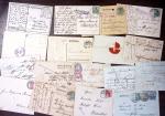 1750-1950, Environ 500 lettres majoritairement d'Alsace-Lorraine
