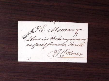 1750-1950, Environ 500 lettres majoritairement d'Alsace-Lorraine