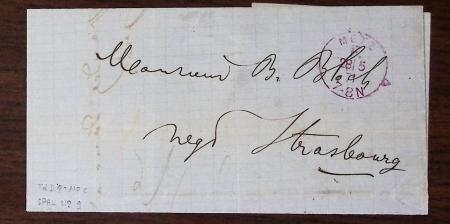 1750-1950, Environ 500 lettres majoritairement d'Alsace-Lorraine