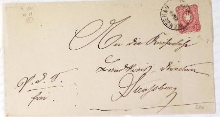 1750-1950, Environ 500 lettres majoritairement d'Alsace-Lorraine
