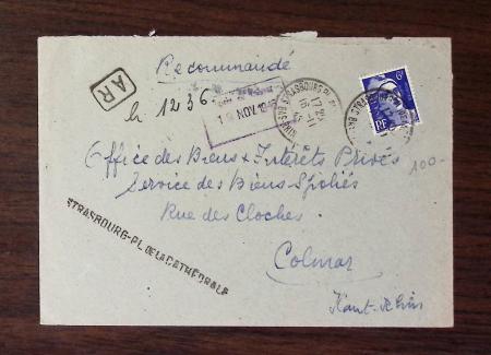 1750-1950, Environ 500 lettres majoritairement d'Alsace-Lorraine