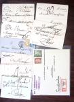 1750-1950, Environ 500 lettres majoritairement d'Alsace-Lorraine
