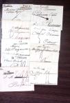 1750-1950, Environ 500 lettres majoritairement d'Alsace-Lorraine
