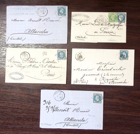1750-1950, Environ 500 lettres majoritairement d'Alsace-Lorraine
