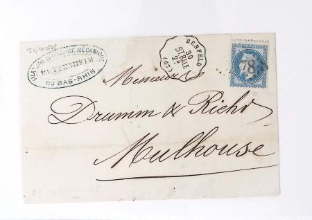 1750-1950, Environ 500 lettres majoritairement d'Alsace-Lorraine
