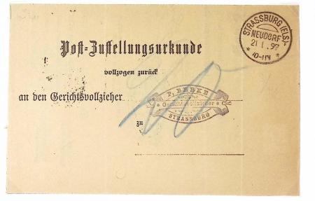 1750-1950, Environ 500 lettres majoritairement d'Alsace-Lorraine