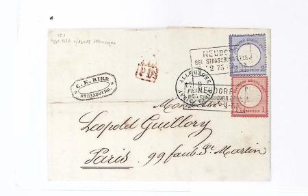 1750-1950, Environ 500 lettres majoritairement d'Alsace-Lorraine