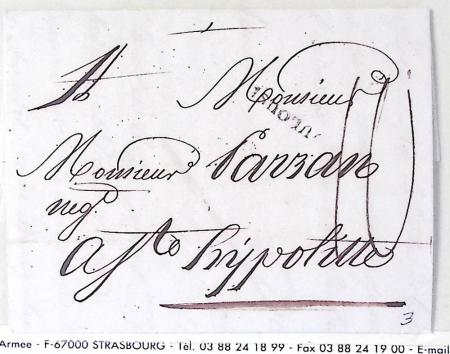 1750-1950, Environ 500 lettres majoritairement d'Alsace-Lorraine