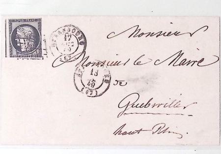 1750-1950, Environ 500 lettres majoritairement d'Alsace-Lorraine