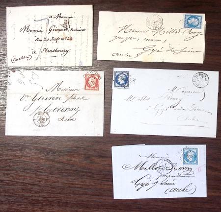 1750-1950, Environ 500 lettres majoritairement d'Alsace-Lorraine