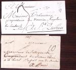 1750-1950, Environ 500 lettres majoritairement d'Alsace-Lorraine