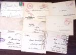 1750-1950, Environ 500 lettres majoritairement d'Alsace-Lorraine