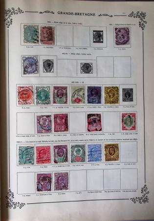 1850-1945, Mint & used selection in five albums or stockbooks,
