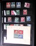1850-1945, Mint & used selection in five albums or stockbooks,