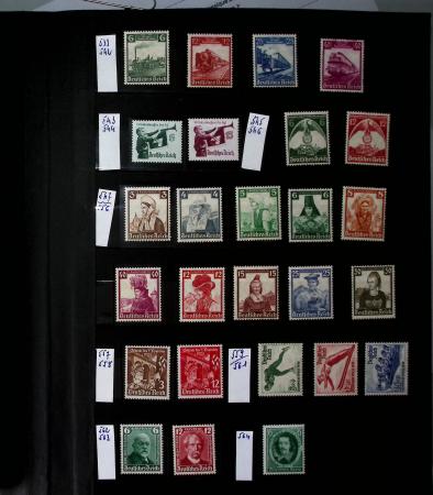 1850-1945, Mint & used selection in five albums or stockbooks,