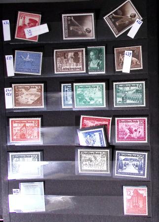 1850-1945, Mint & used selection in five albums or stockbooks,