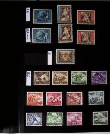 1850-1945, Mint & used selection in five albums or stockbooks,