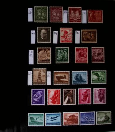 1850-1945, Mint & used selection in five albums or stockbooks,
