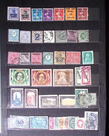 1850-1945, Mint & used selection in five albums or stockbooks,