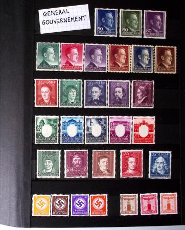 1850-1945, Mint & used selection in five albums or stockbooks,