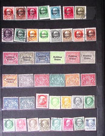 1850-1945, Mint & used selection in five albums or stockbooks,