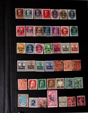 1850-1945, Mint & used selection in five albums or stockbooks,