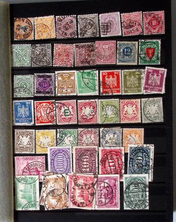1850-1945, Mint & used selection in five albums or stockbooks,