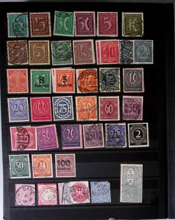1850-1945, Mint & used selection in five albums or stockbooks,